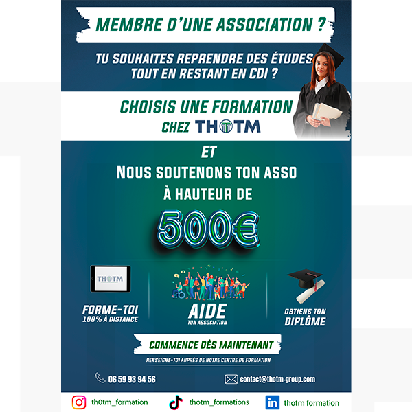 Mentoris/THOTM : une formation en alternance qui soutient aussi les associations locales